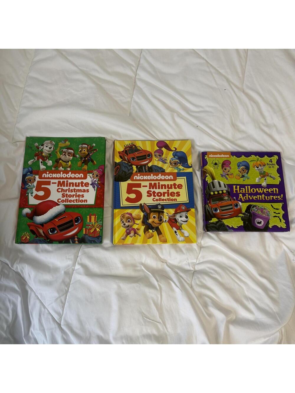 Nickelodeon 5-Minute Stories Bundle Book Lot Kids Books